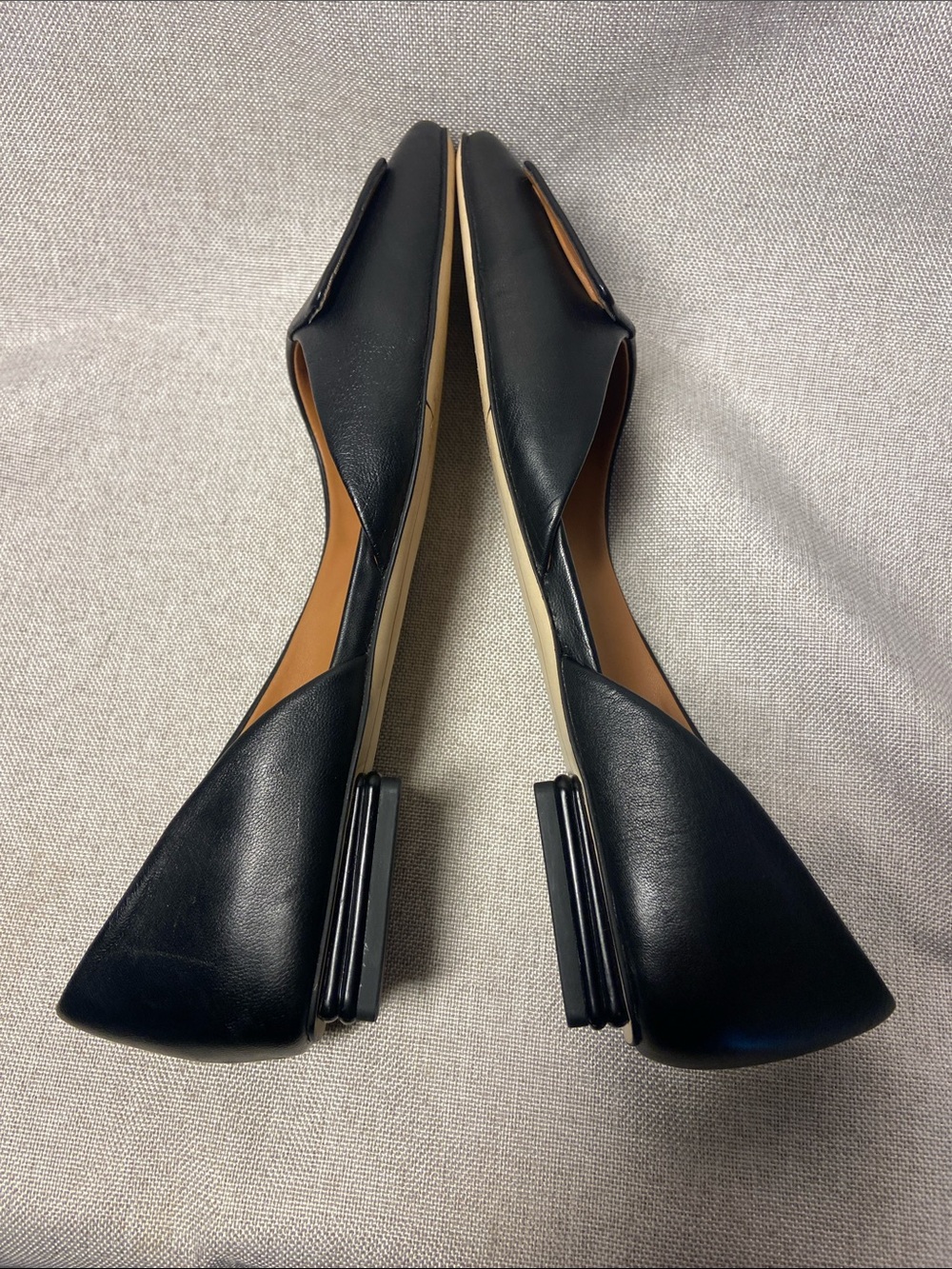 Franco Sarto Tracy flats Leather shoes. Size 9 - Picture 4 of 8